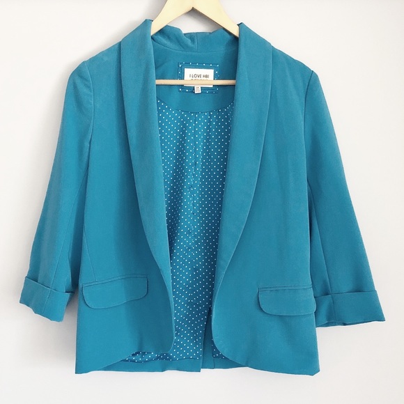 Forever 21 Jackets & Blazers - F21 x I Love H81 | NWOT Blazer 3/4 Sleeve